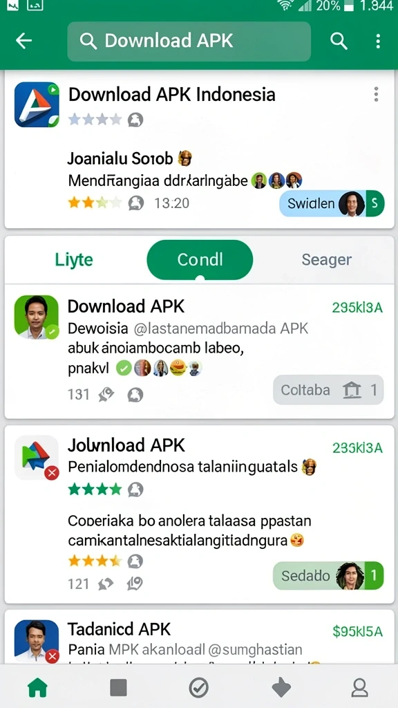 Tampilan antarmuka yang ramah pengguna.