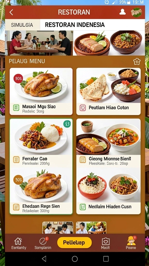 Beragam pilihan permainan untuk semua kalangan.