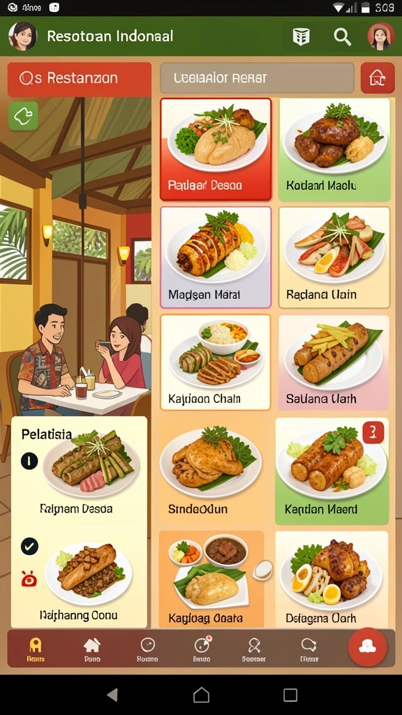Karakter unik dengan kemampuan khusus.