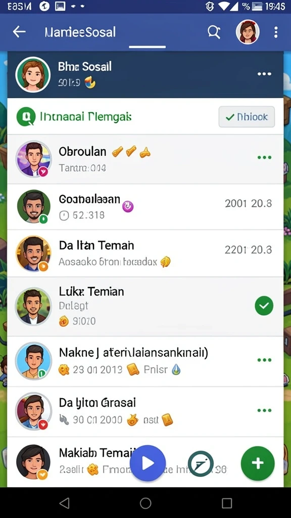 Tampilan antarmuka yang menarik dan mudah digunakan.