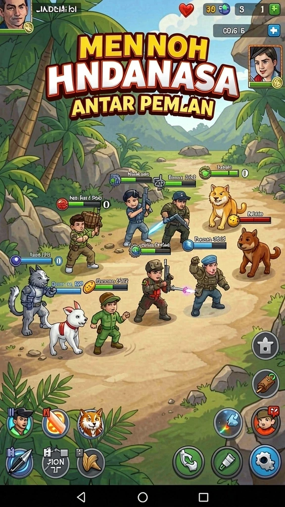 Tangkapan layar menunjukkan misi menantang dengan grafik yang mengesankan.