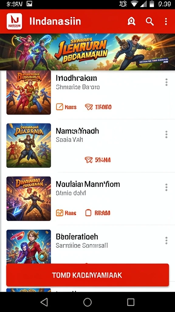 Level-level menantang dengan berbagai rintangan menarik.
