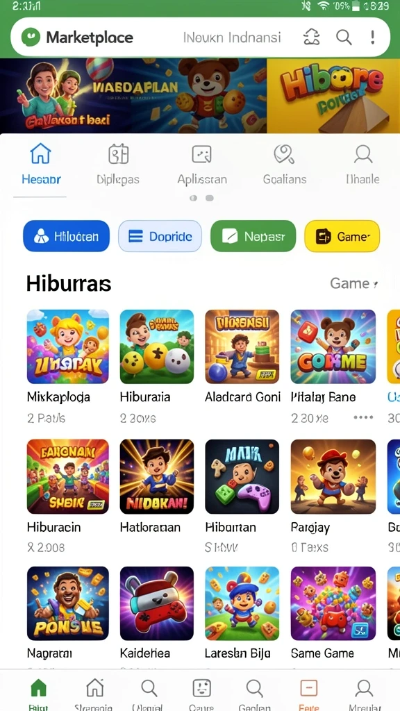 Tampilan antarmuka yang menarik dan mudah dinavigasi.