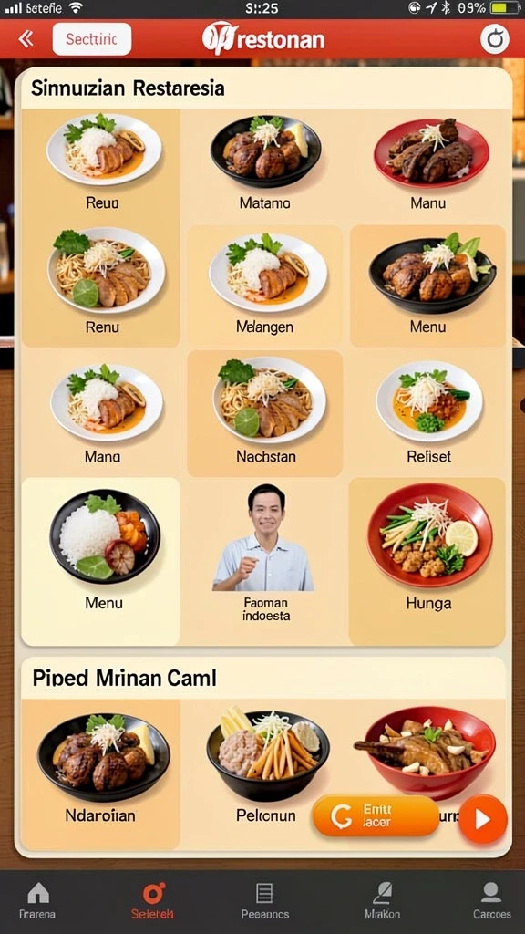 Tampilan antarmuka yang ramah pengguna dan mudah dimengerti.