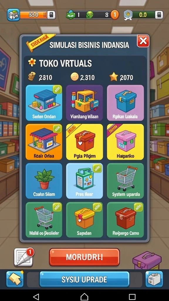 Menariknya tantangan baru di setiap level.