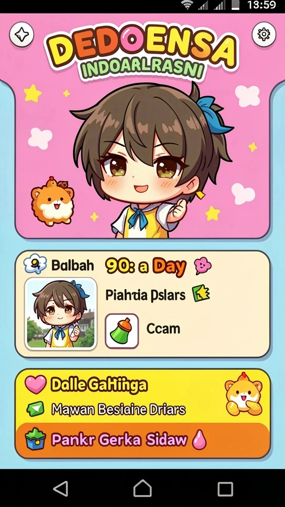 Tangkapan layar menunjukkan sistem rewards yang menggiurkan di DORAHOKI.