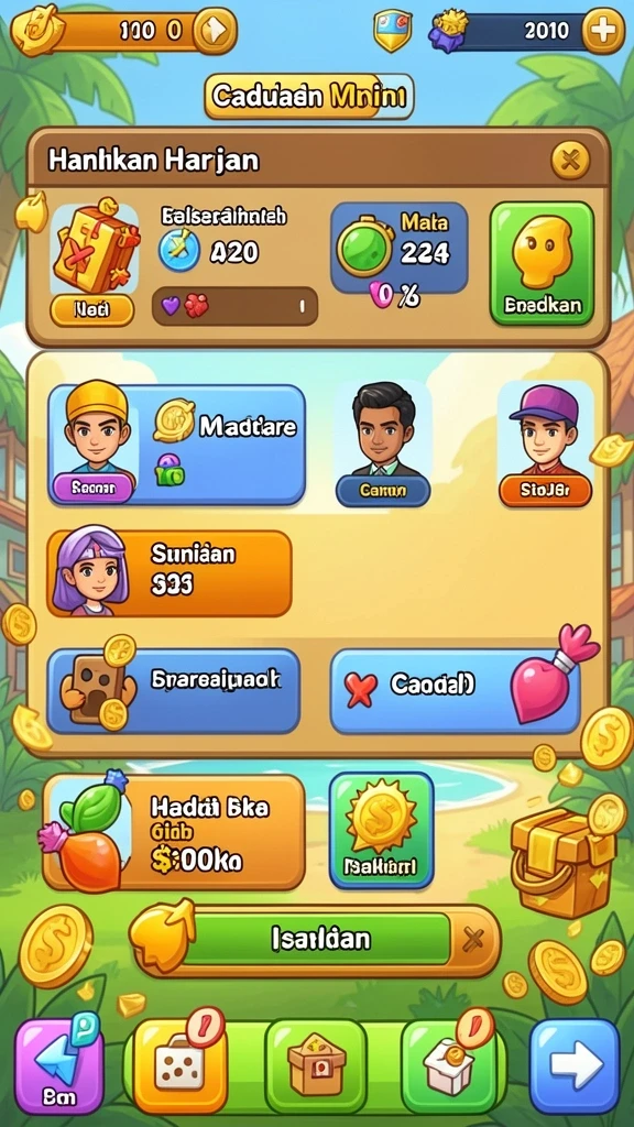 Fitur turnamen dengan hadiah menarik.