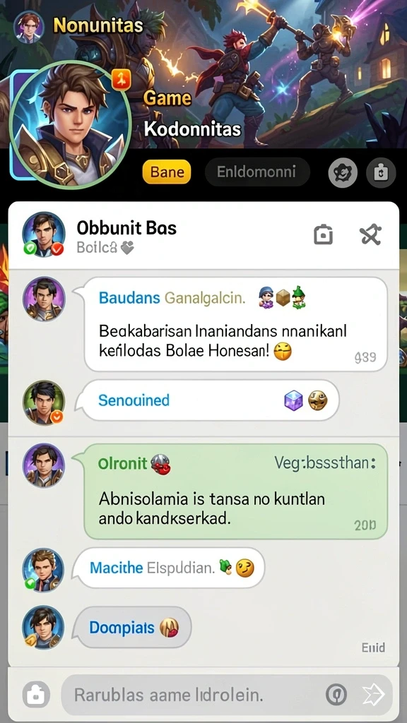 Komunitas aktif yang memperkaya pengalaman bermain.