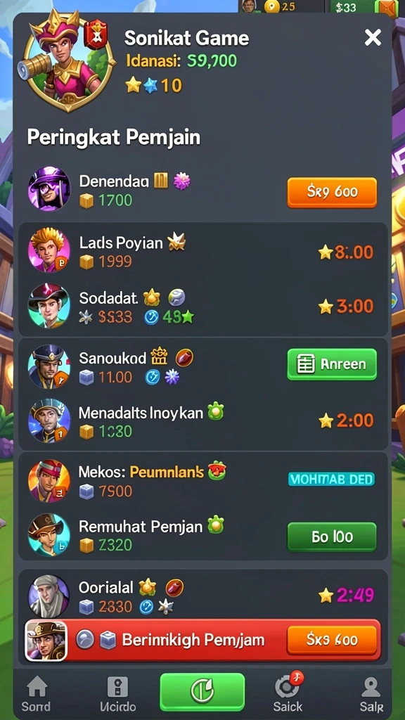 Bergabung dengan komunitas pemain yang aktif dan seru.