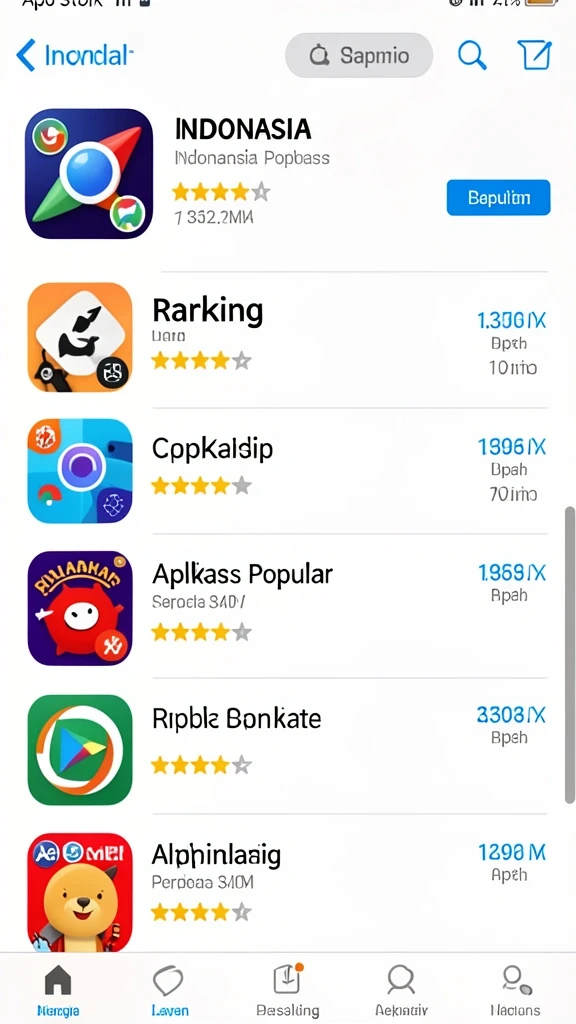 Tampilan awal game yang menarik dan penuh warna.