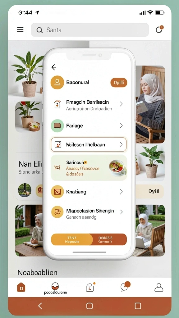 Tampilan antarmuka yang menarik dan responsif.