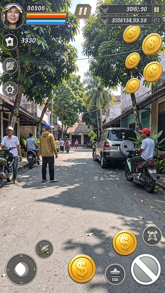 Beragam permainan seru untuk dinikmati.