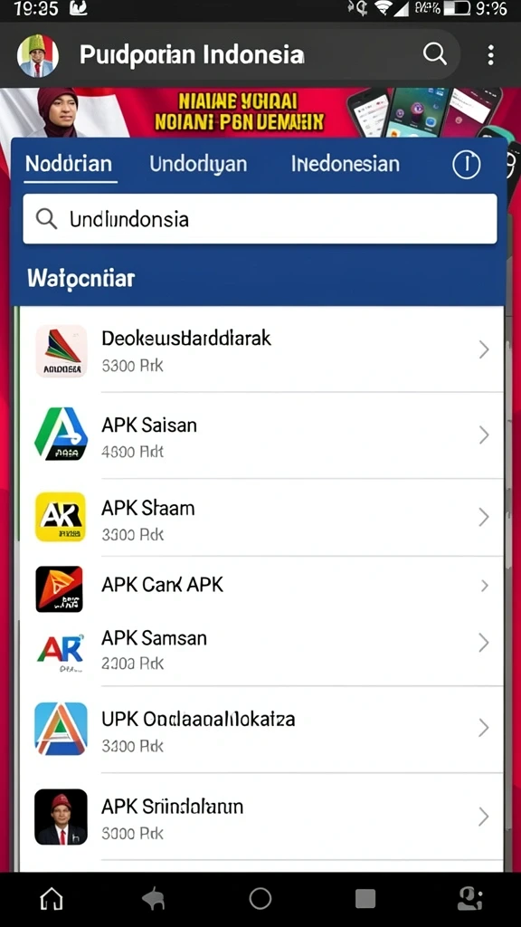 Tampilan antarmuka KAWAT4D yang user-friendly.