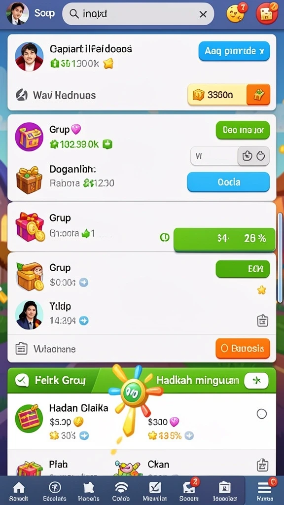 Beragam mode permainan yang mengasyikkan untuk semua.