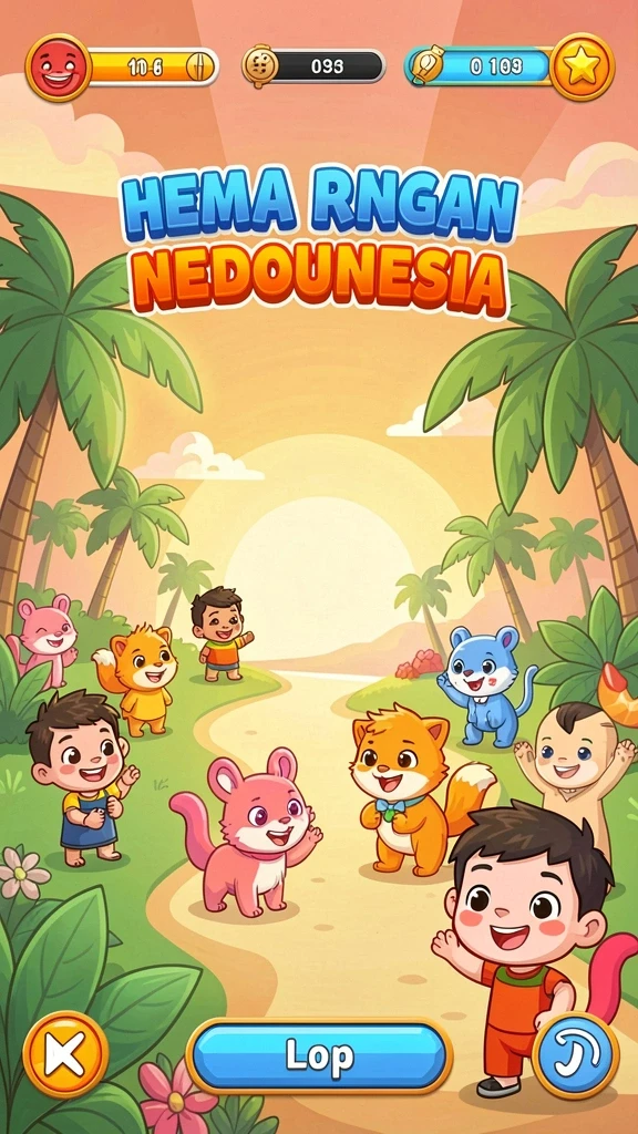 Tampilan antarmuka yang intuitif dan menarik.
