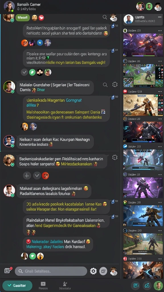 Kompetisi seru dengan pemain lain secara global.
