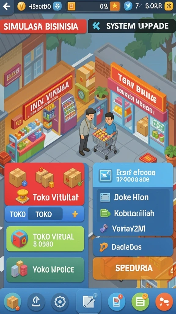 Fitur komunitas untuk berinteraksi dengan pemain lain.