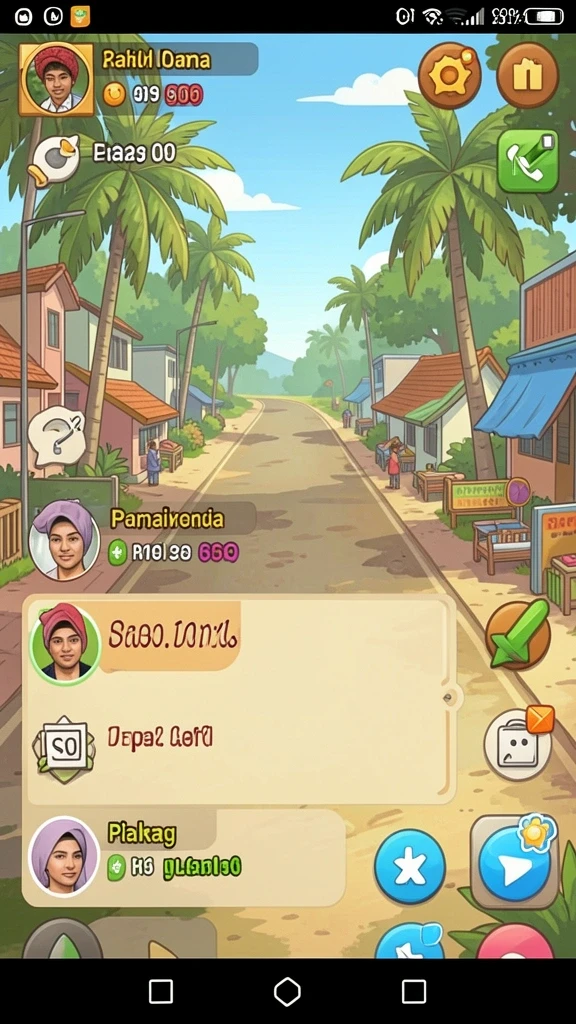 Mode multiplayer yang seru untuk bermain bersama teman.