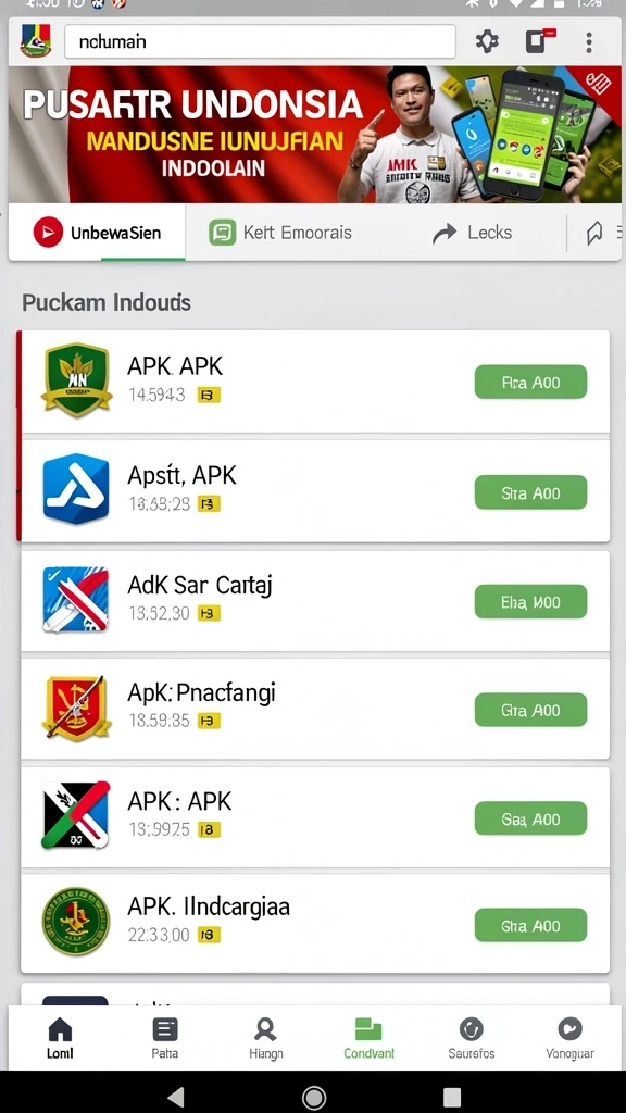Tampilan antarmuka yang user-friendly dan menarik.