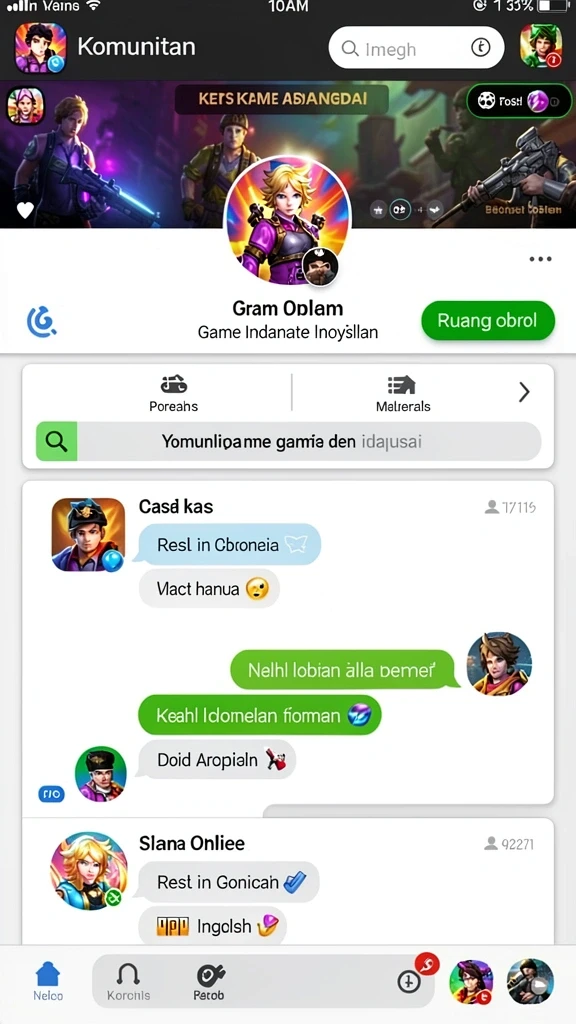 Fitur multiplayer yang seru dan interaktif.