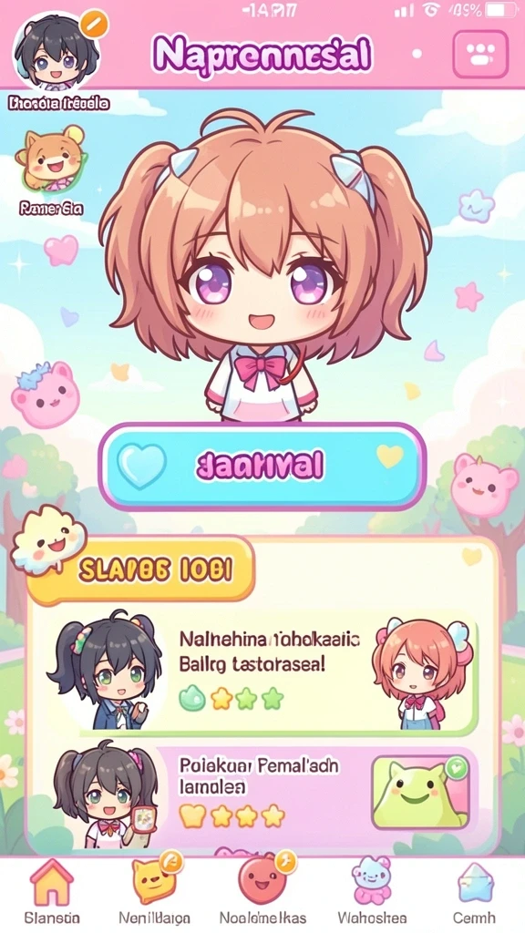 Tangkapan layar gameplay yang seru dan penuh tantangan.