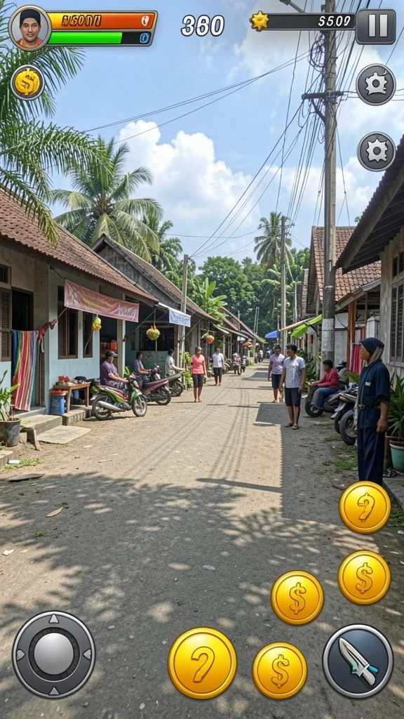 Tangkapan layar menunjukkan grafis yang memukai dan mudah dipahami.