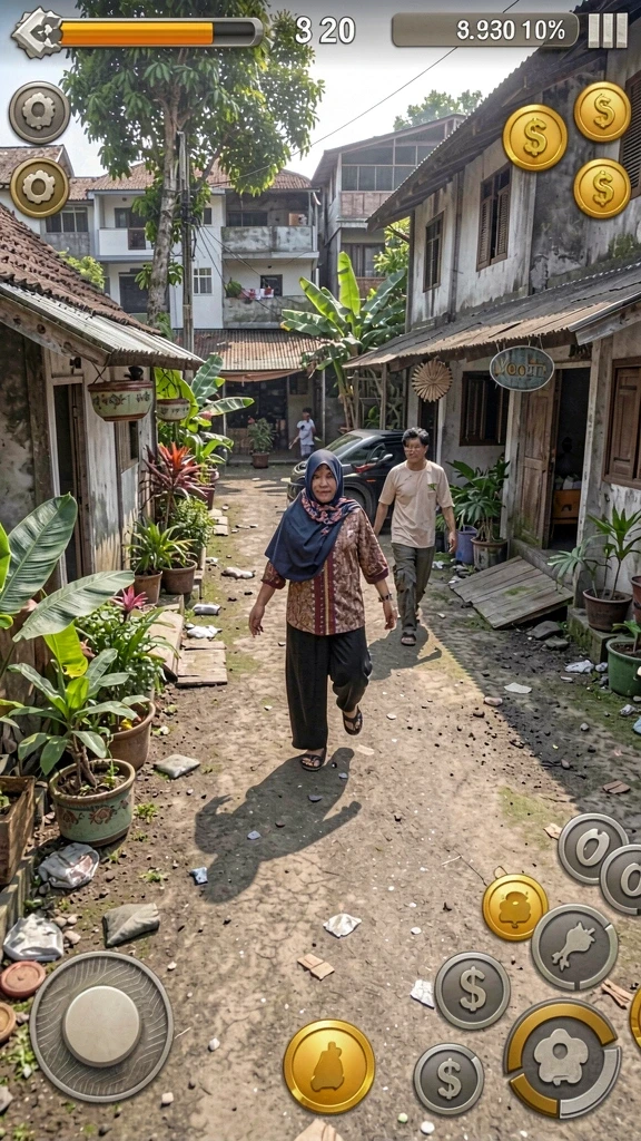 Karakter dengan kemampuan unik dan menarik.