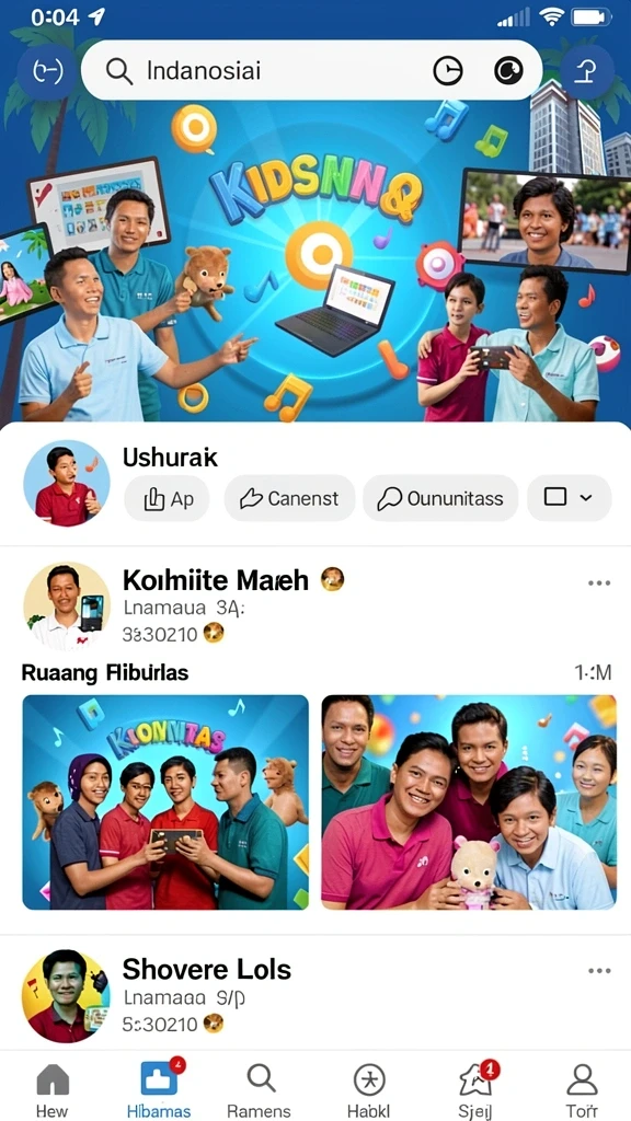 Cuplikan aksi seru dalam permainan RK55.