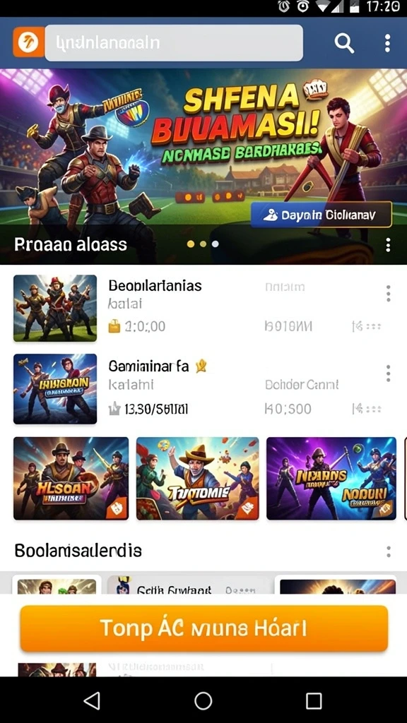 Gameplay seru yang menantang setiap level.