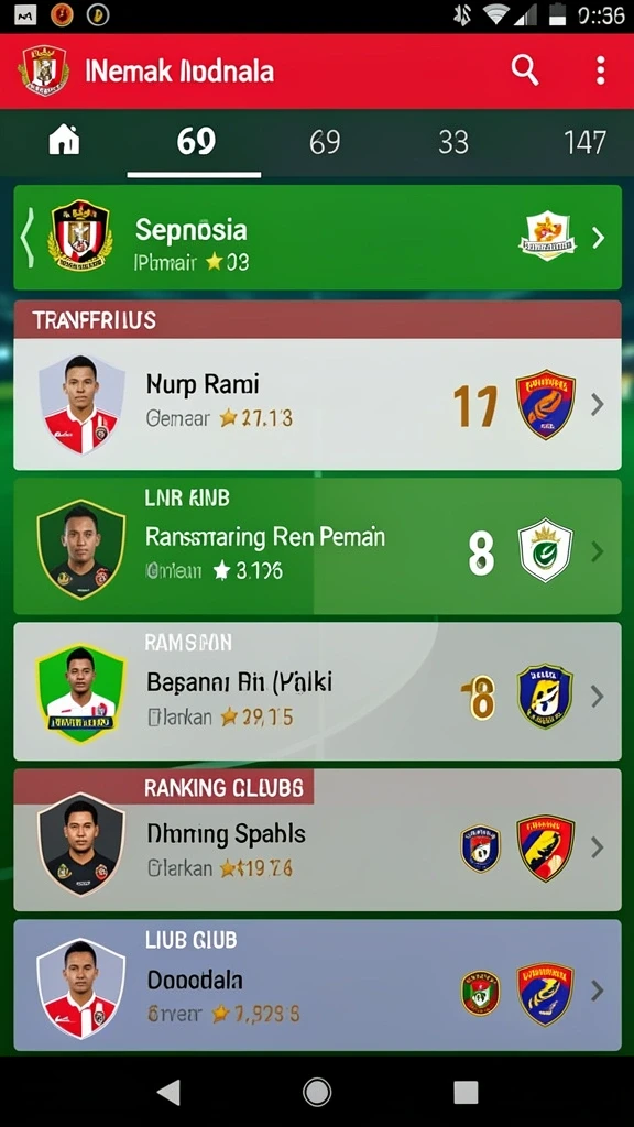 Tampilan awal yang memikat dengan karakter samurai.