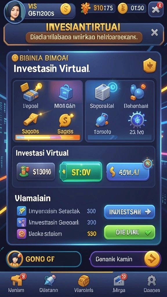 Gameplay seru dengan berbagai tantangan menarik.