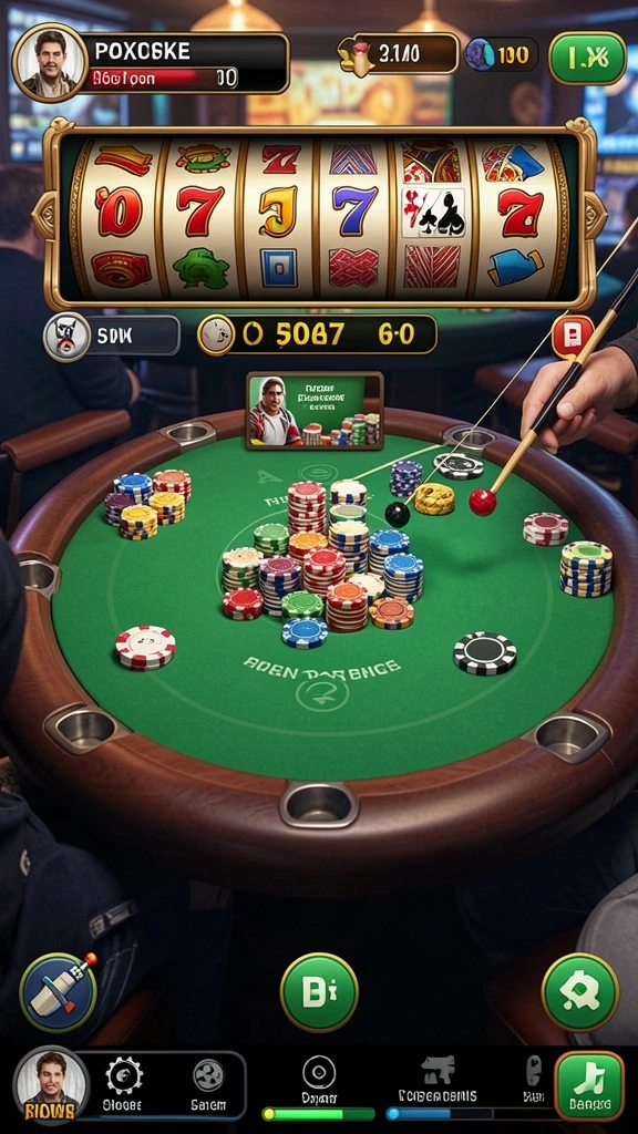 Berbagai mode permainan poker yang seru.