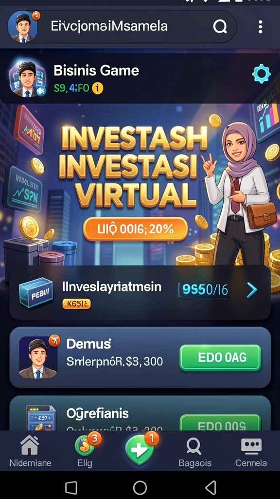 Tampilan utama aplikasi TTT888 yang menarik.