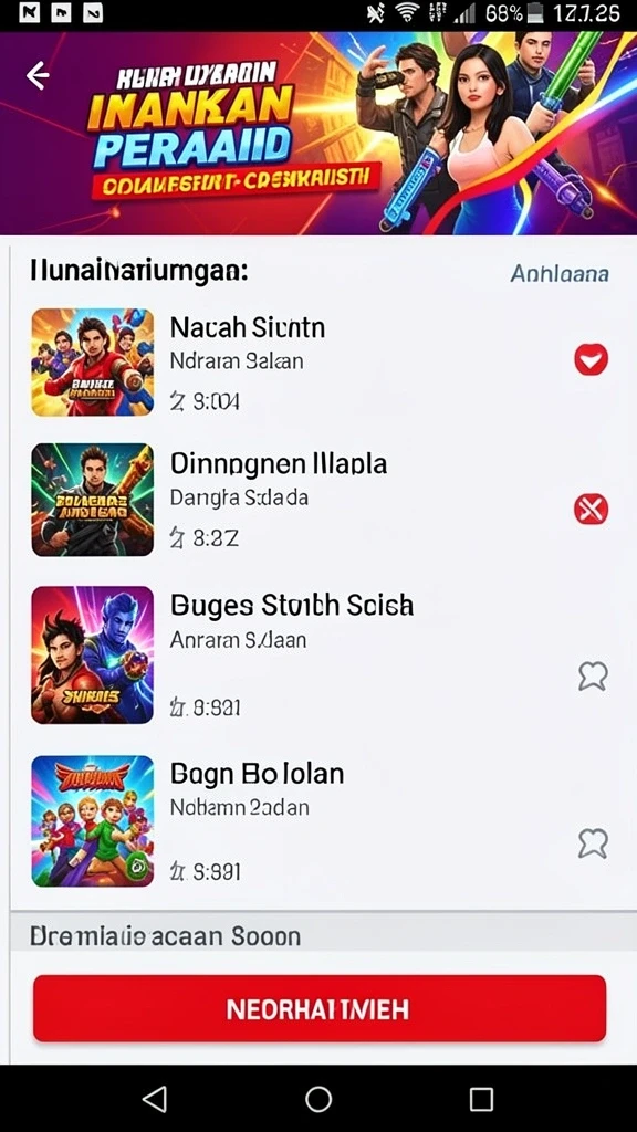 Tampilan antarmuka yang menarik dan mudah digunakan.