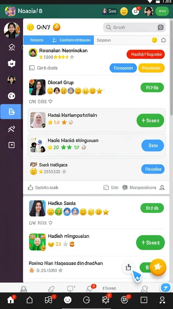Beragam misi menarik untuk meningkatkan keterampilan bermain.