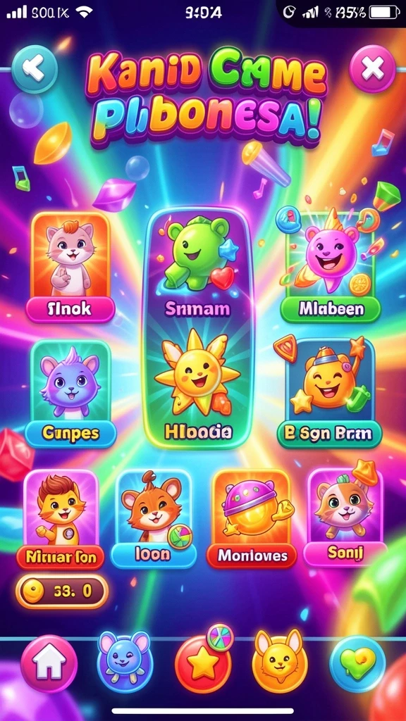 Berbagai karakter lucu dan unik untuk dipilih.