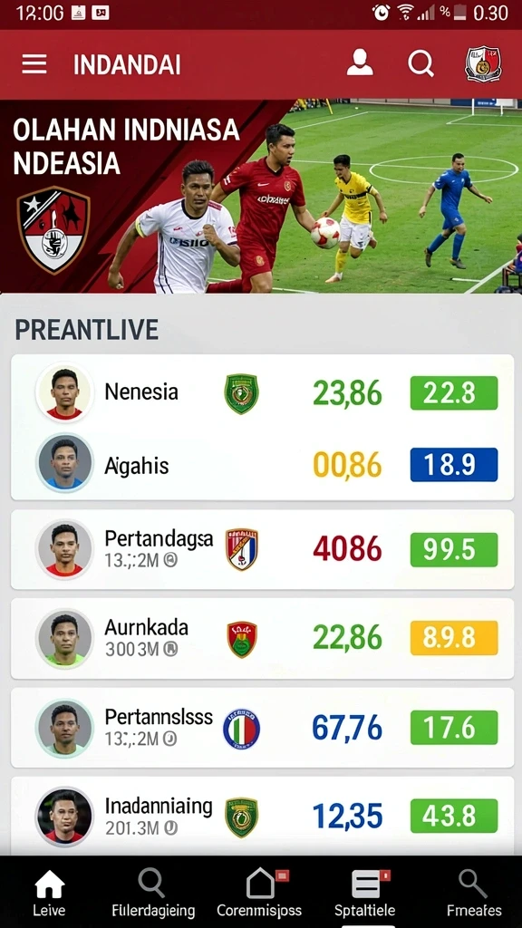 Fitur sosial untuk berkompetisi dengan teman.