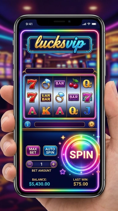 lucksvip — layar beranda